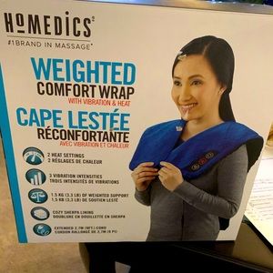 Weighted,heat&vibration wrap BNIB